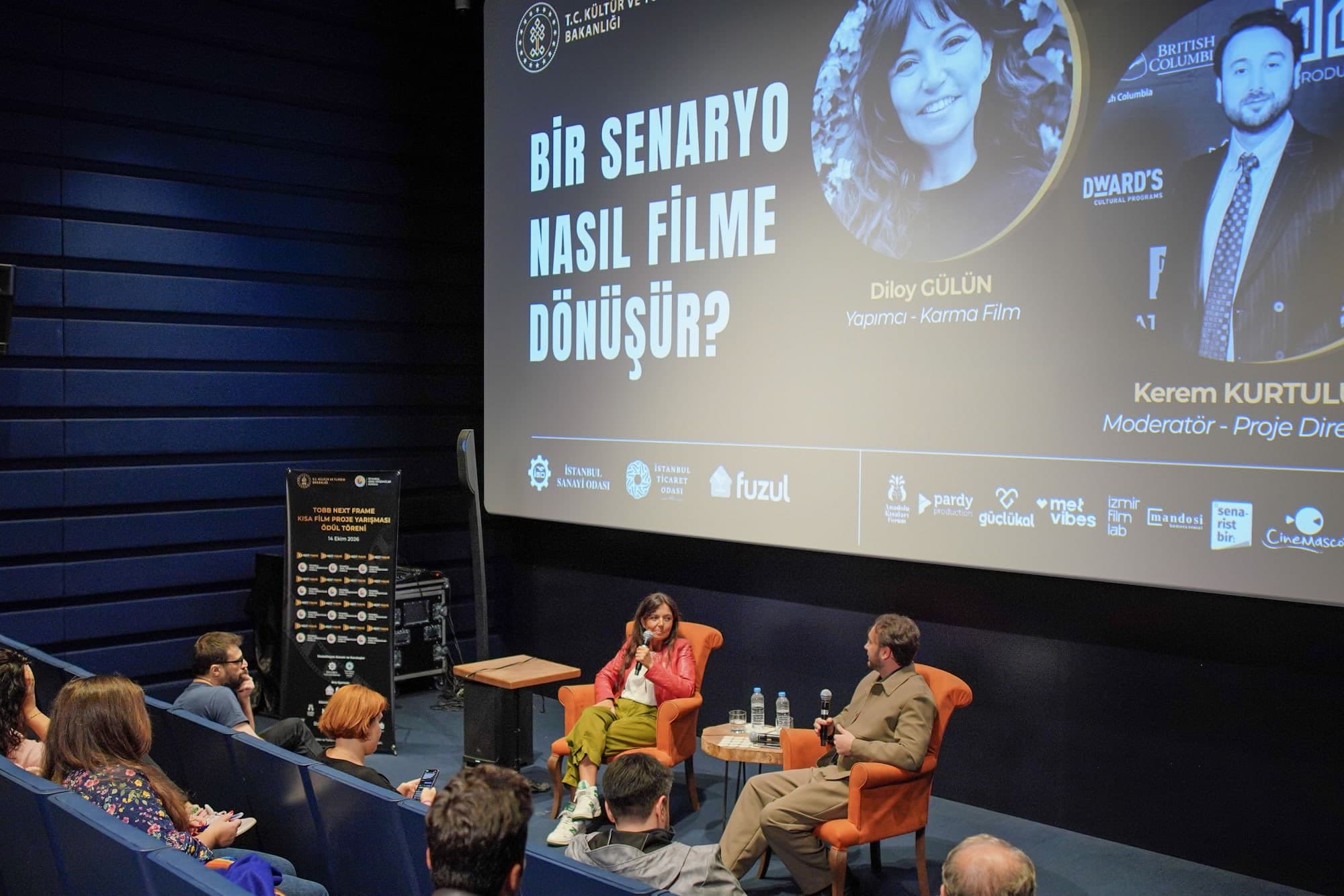 “Bir senaryo nasıl filme dönüşür?” oturumu