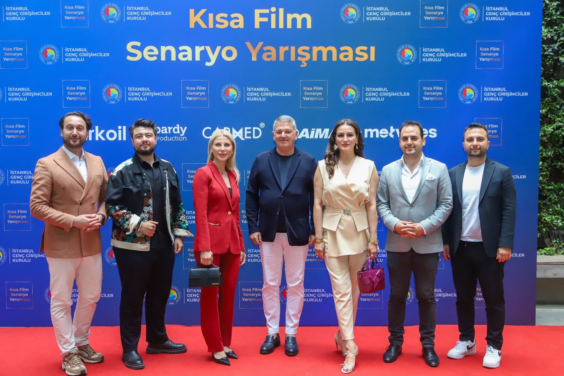 Senaryo yarışması sahnesi